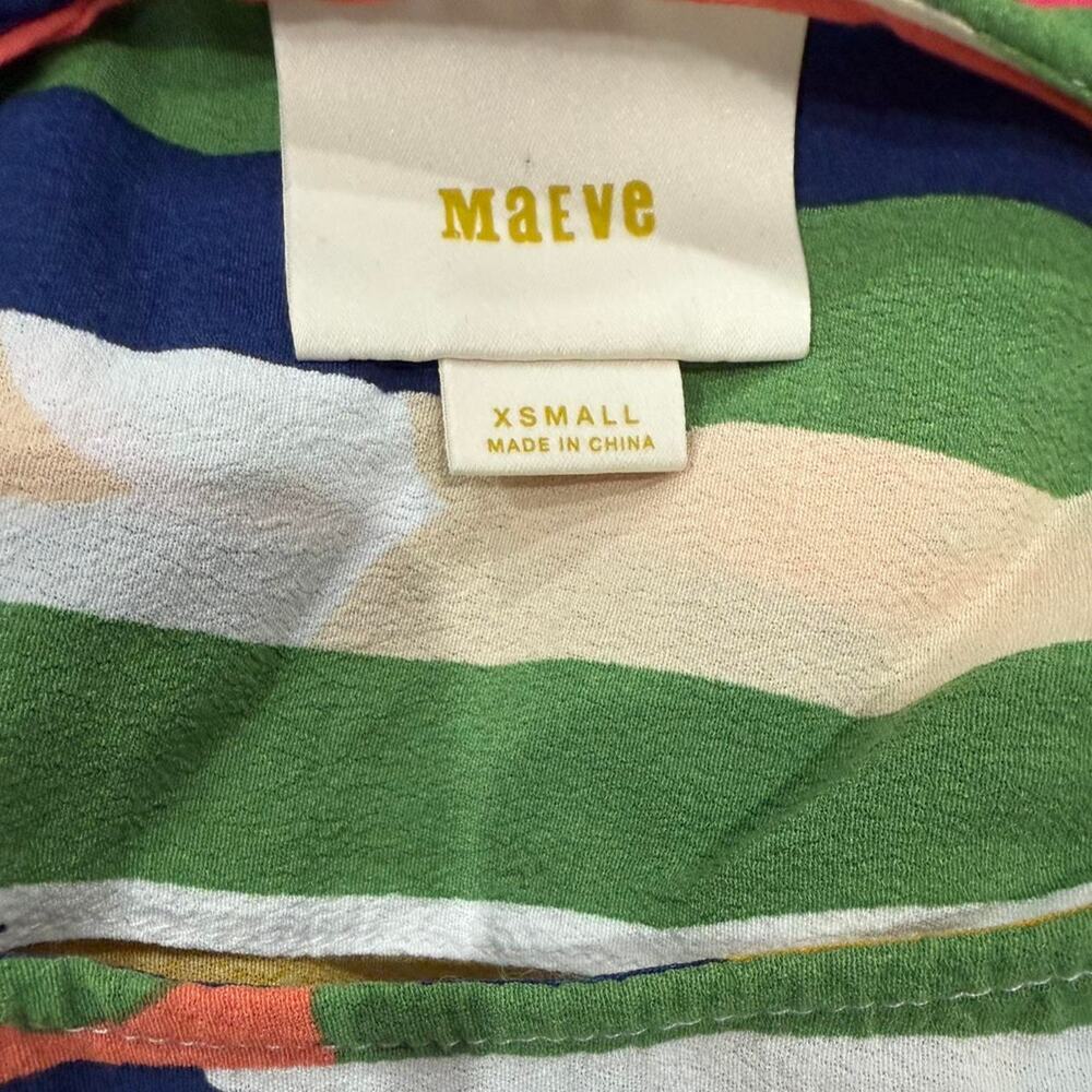 Share Maeve multi-coloured striped top from Anthropologie Size XS - Picture 8 of 8